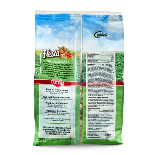 Kaytee Fiesta Mouse and Rat Food 1ea 2 lb For Discount