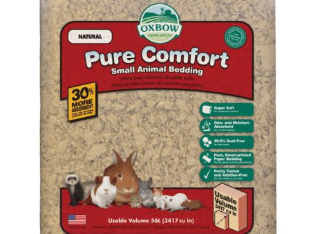 Oxbow Animal Health Pure Comfort Small Animal Bedding Natural 1ea 56 l Discount