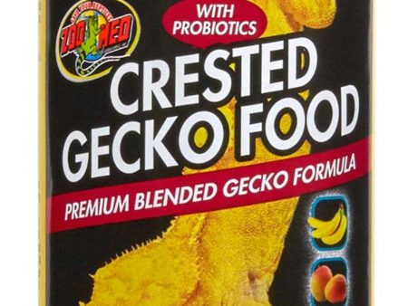 Zoo Med Crested Gecko Food Premium Blended Tropical Fruit Dry Food 1ea 4 oz Online