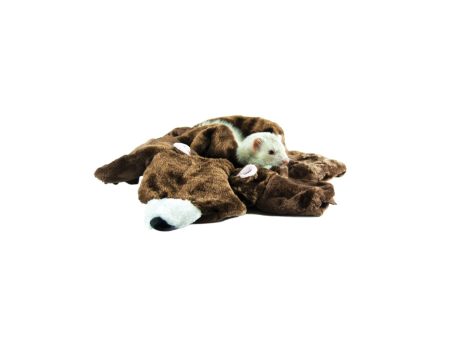 Marshall Pet Products Bear Rug for Small Animals Brown 1ea Sale