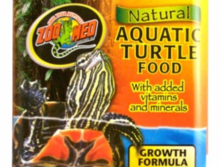 Zoo Med Natural Aquatic Turtle Food Growth Formula Dry Food 1ea 54 oz For Cheap