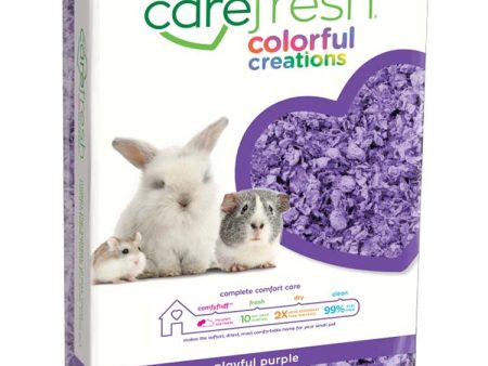 CareFRESH Colorful Creations Small Animal Bedding Playful Purple 1ea 23 l For Cheap