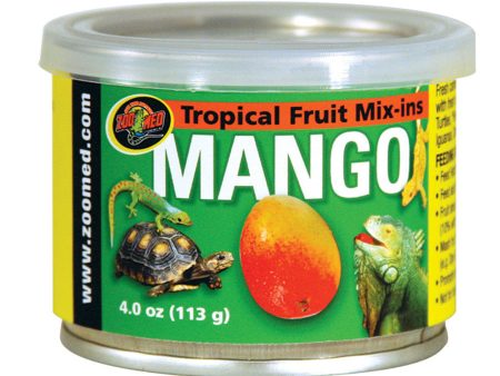 Zoo Med Fruit Mix-Ins Mango Reptile Wet Food 1ea 3.4 oz Discount