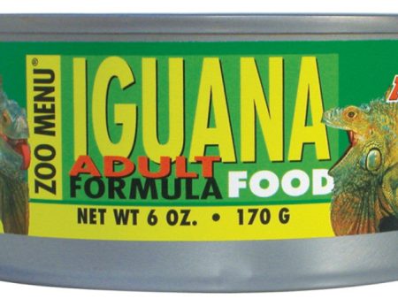 Zoo Med Iguana Adult Formula Wet Food 1ea 6 oz For Sale