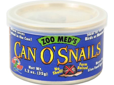 Zoo Med Can O  Snails Reptile Wet Food 1ea 1.7 oz Hot on Sale