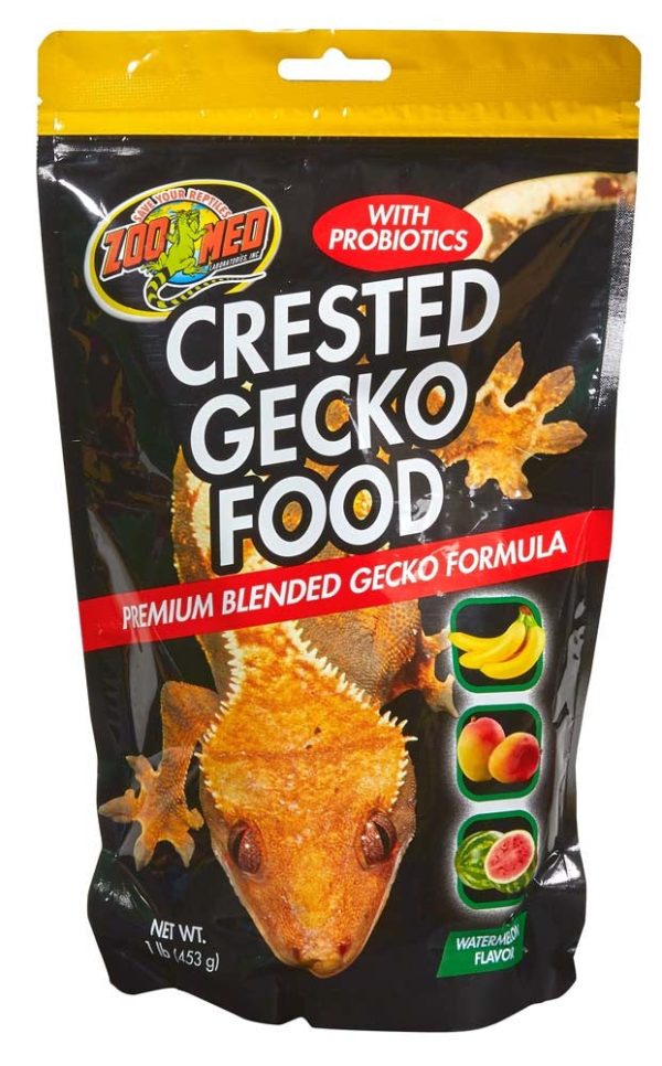 Zoo Med Crested Gecko Food Premium Blended Watermelon Dry Food 1ea 1 lb Hot on Sale