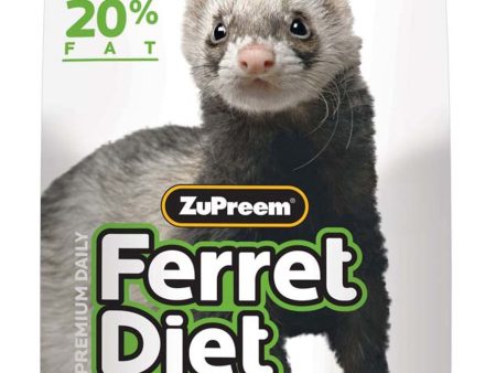 ZuPreem Premium Ferret Diet Dry Food 1ea 8 lb For Cheap