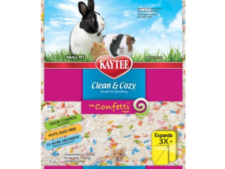 Kaytee Clean & Cozy Confetti Bedding 1ea 49.2 l For Discount