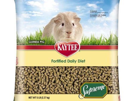 Kaytee Supreme Guinea Pig Food 1ea 5 lb Supply