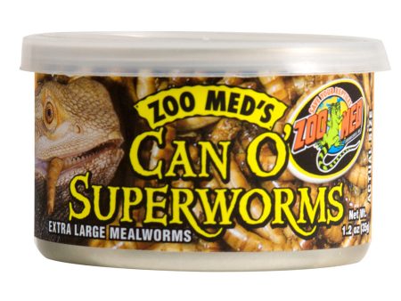 Zoo Med Can O  Superworms Reptile Wet Food 1ea 1.2 oz Online Sale