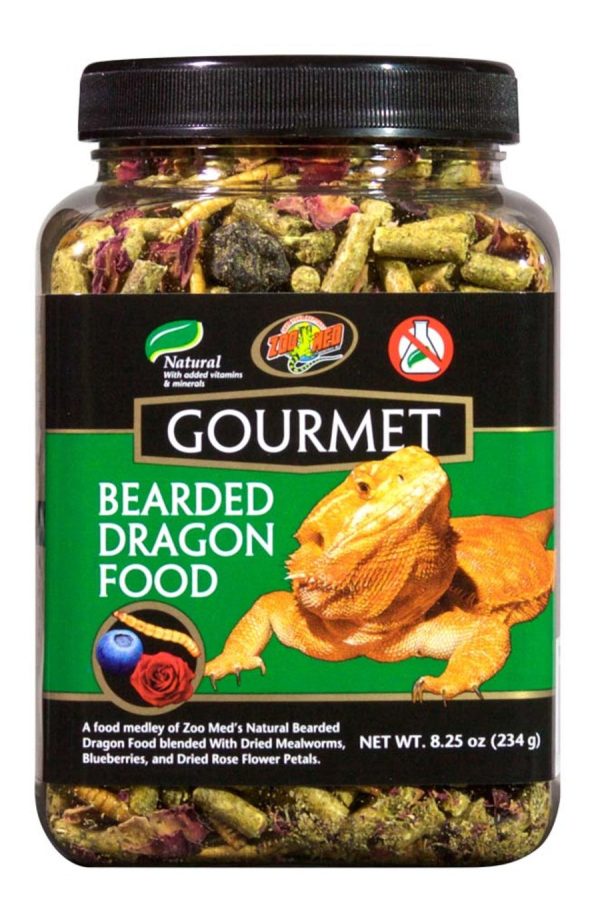 Zoo Med Gourmet Bearded Dragon Dry Food 1ea 8.25 oz on Sale