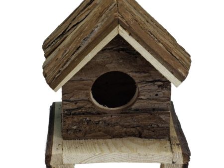 A E Cages Nibbles Log Cabin Small Animal Hut Deluxe Brown; 1ea-6In X 4.5In X 4.5 in For Discount