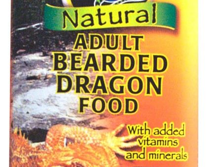 Zoo Med Natural Adult Bearded Dragon Dry Food 1ea 20 oz Sale