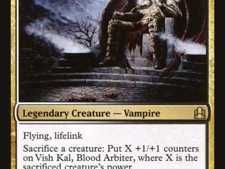 Vish Kal, Blood Arbiter [Commander 2011] Discount