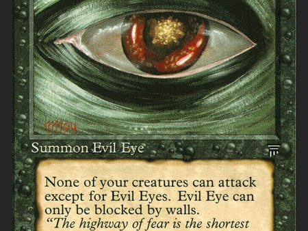 Evil Eye of Orms-by-Gore [Legends] For Discount