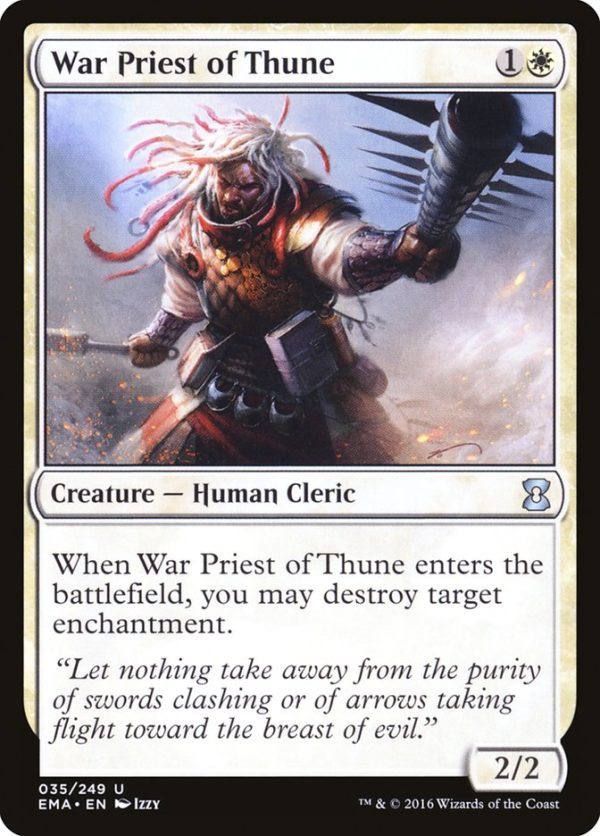 War Priest of Thune [Eternal Masters] on Sale