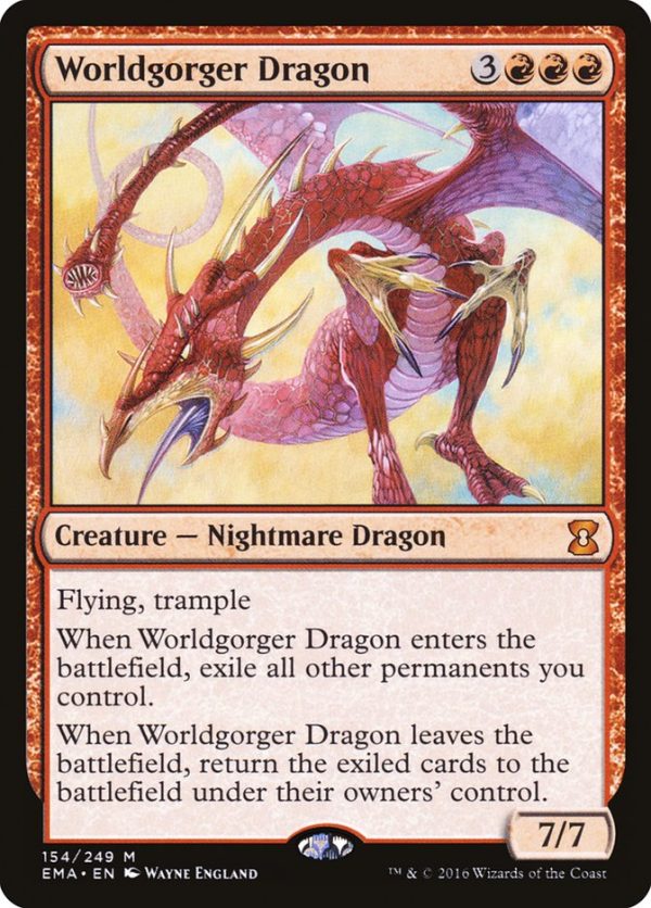 Worldgorger Dragon [Eternal Masters] Online now