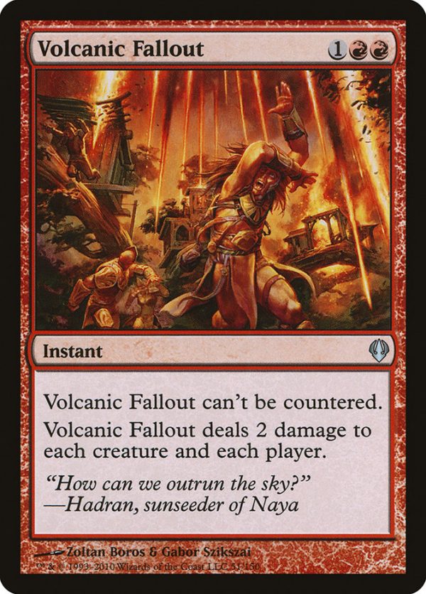 Volcanic Fallout [Archenemy] Online Hot Sale