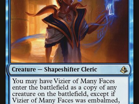 Vizier of Many Faces [Amonkhet] Online now