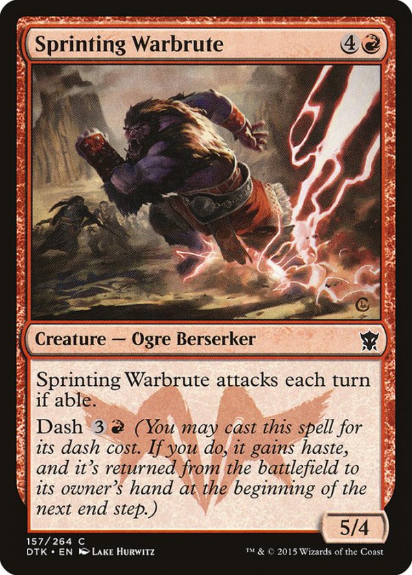 Sprinting Warbrute [Dragons of Tarkir] Online