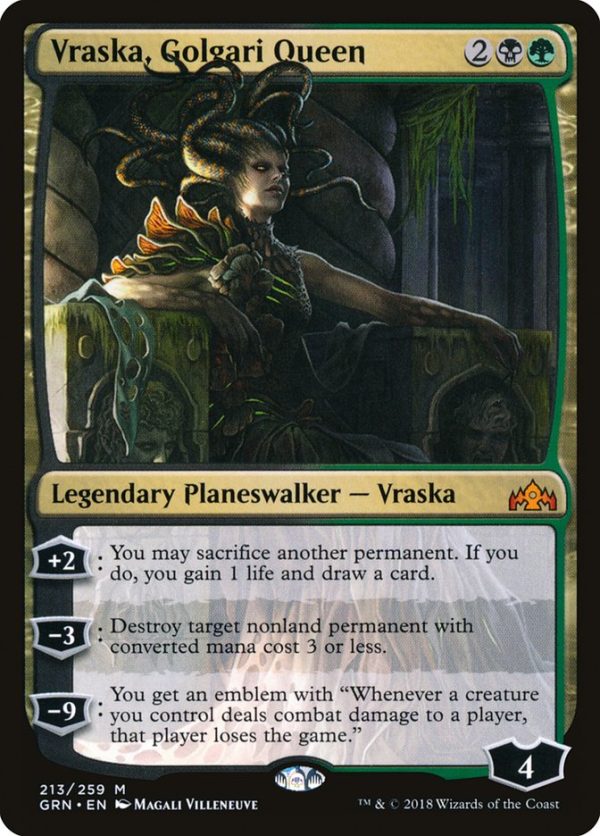 Vraska, Golgari Queen [Guilds of Ravnica] Online Sale