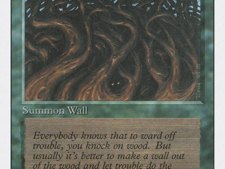 Wall of Wood [Revised Edition] Discount