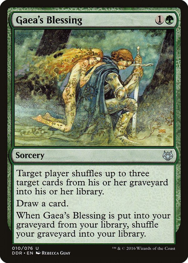 Gaea s Blessing [Duel Decks: Nissa vs. Ob Nixilis] Sale