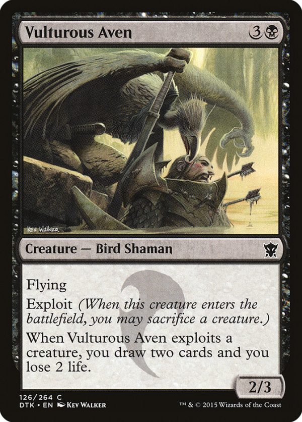 Vulturous Aven [Dragons of Tarkir] Supply