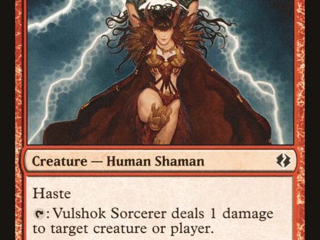 Vulshok Sorcerer [Duel Decks: Venser vs. Koth] on Sale