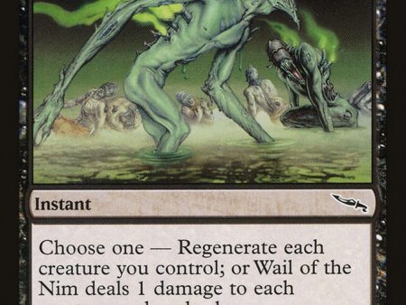 Wail of the Nim [Mirrodin] Cheap