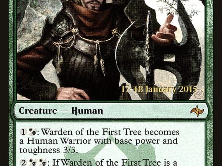 Warden of the First Tree [Fate Reforged Prerelease Promos] For Discount