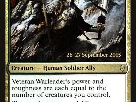 Veteran Warleader [Battle for Zendikar Prerelease Promos] Online Sale