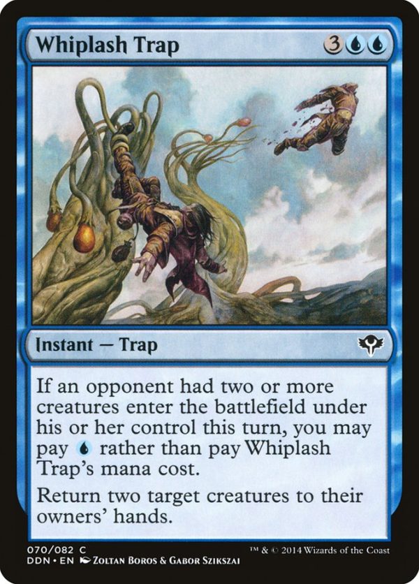 Whiplash Trap [Duel Decks: Speed vs. Cunning] Fashion