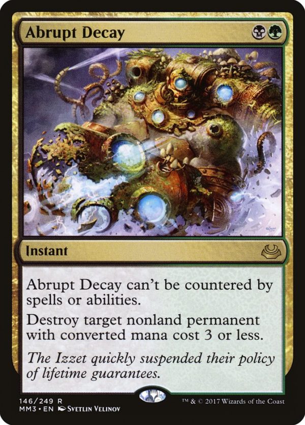 Abrupt Decay [Modern Masters 2017] Sale