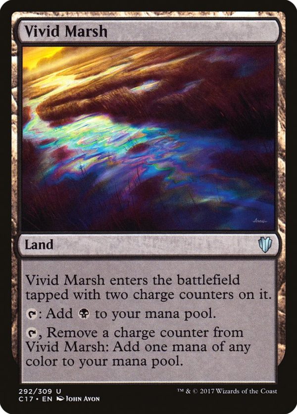 Vivid Marsh [Commander 2017] Online Hot Sale