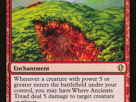 Where Ancients Tread [Commander 2013] on Sale