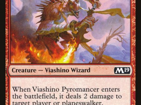 Viashino Pyromancer [Core Set 2019] on Sale