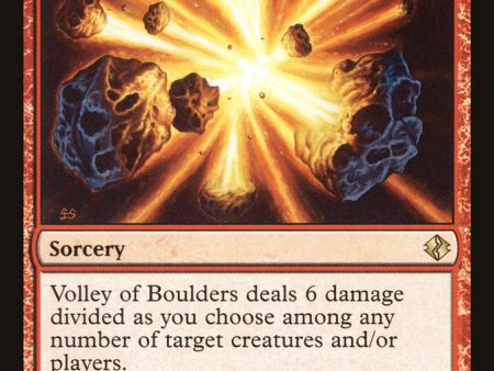 Volley of Boulders [Duel Decks: Venser vs. Koth] Cheap