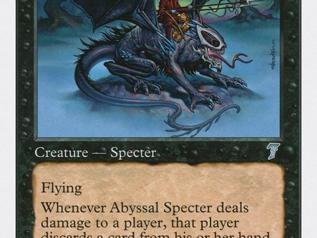 Abyssal Specter [Seventh Edition] Sale