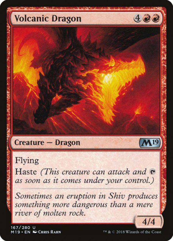 Volcanic Dragon [Core Set 2019] Supply