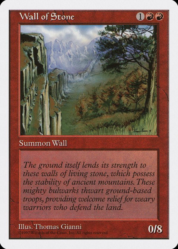 Wall of Stone [Fifth Edition] Supply