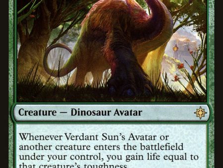 Verdant Sun s Avatar [Ixalan] For Discount