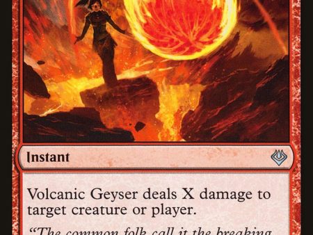 Volcanic Geyser [Archenemy: Nicol Bolas] Fashion