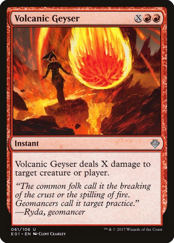 Volcanic Geyser [Archenemy: Nicol Bolas] Fashion