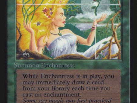 Verduran Enchantress [Alpha Edition] For Sale