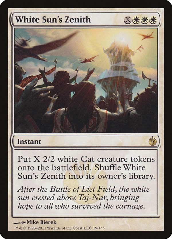 White Sun s Zenith [Mirrodin Besieged] For Discount