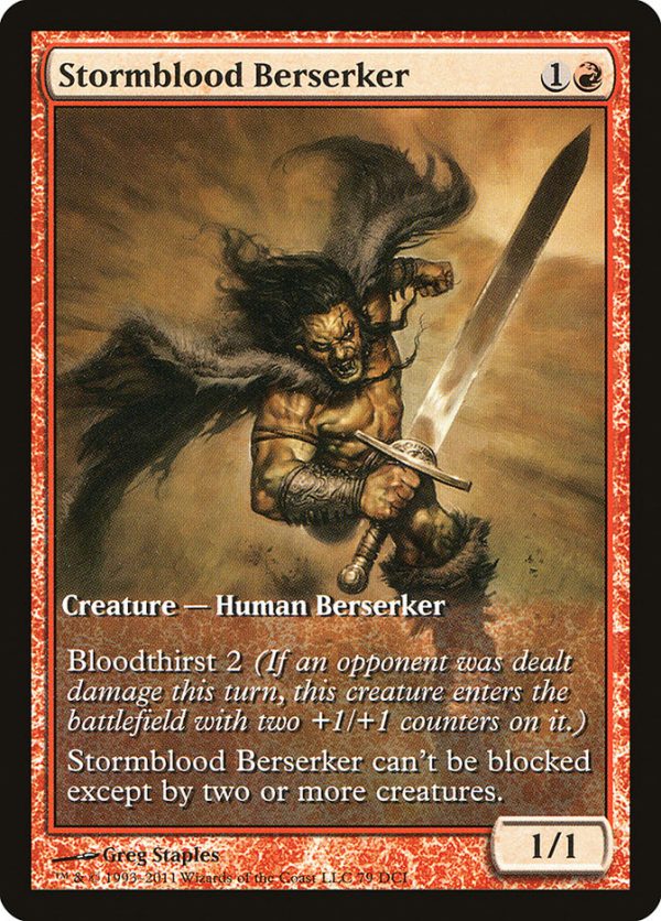 Stormblood Berserker (Extended Art) [Magic 2012 Promos] Fashion