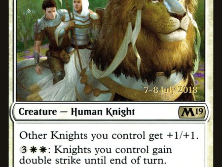 Valiant Knight [Core Set 2019 Prerelease Promos] Online now