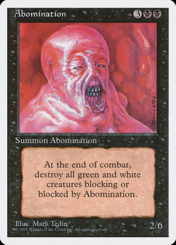 Abomination [Fourth Edition] Sale