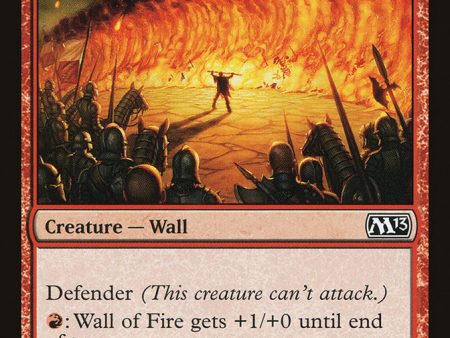 Wall of Fire [Magic 2013] For Discount